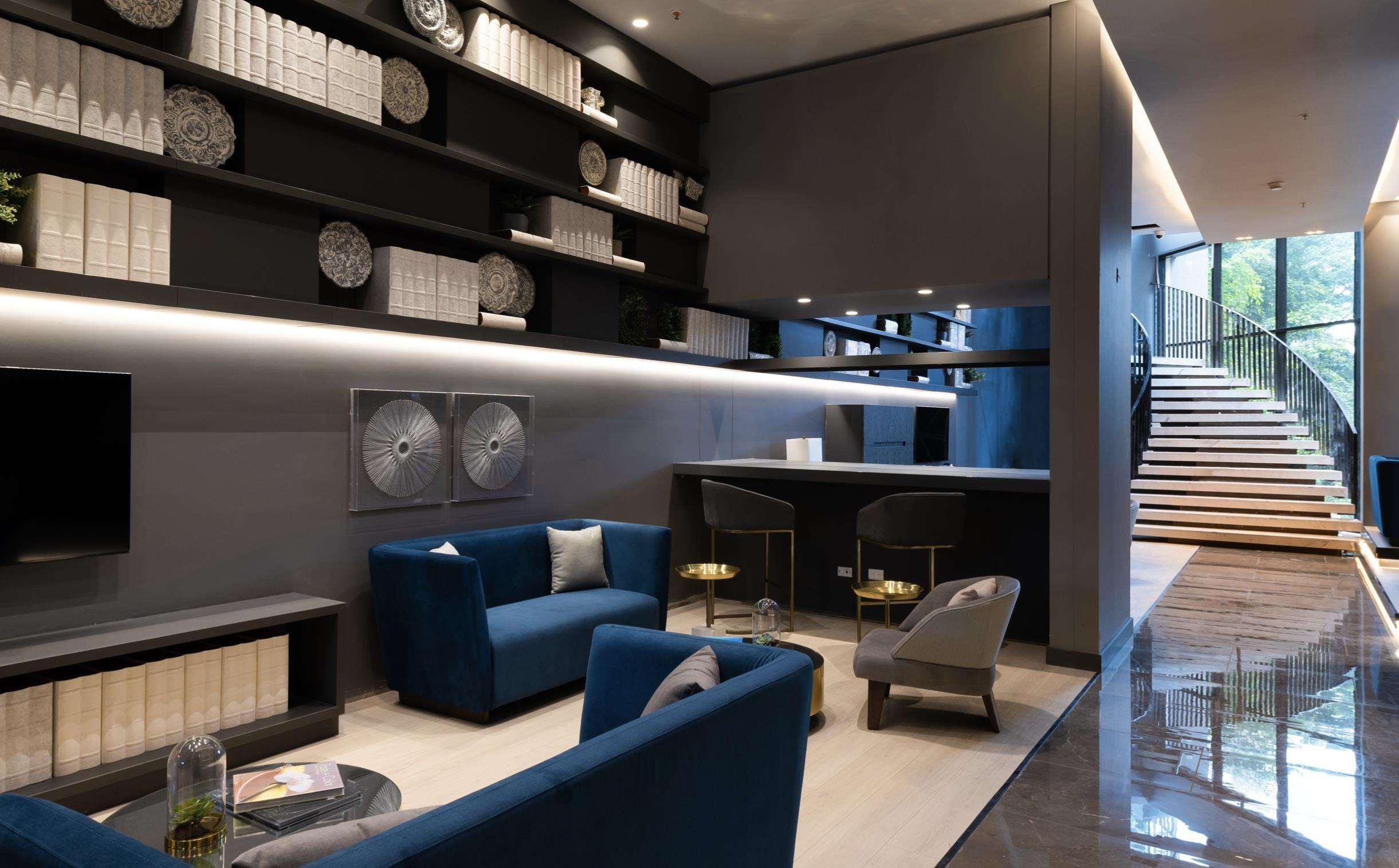 Hotel York Luxury Suites Medellin By Preferred מראה חיצוני תמונה The Library